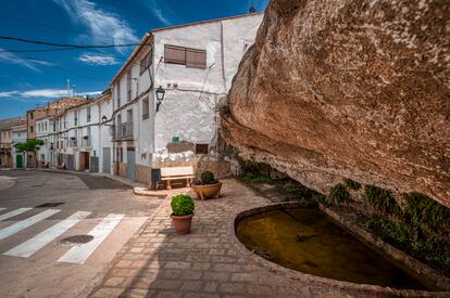 La calle Barranco de Castelnou.