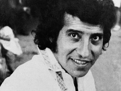 El cantautor chileno Víctor Jara, asesinado en 1973, cuando tenía 41 años.