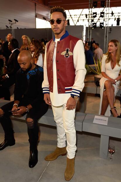 Lewis Hamilton, habitual en las galas de Cannes.