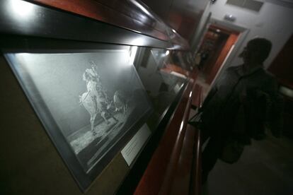 Exposición 'Otras tauromaquias', en la Real Academia de San Fernando, en Madrid.