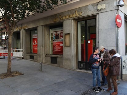 Sucursal Banco de Santander en Madrid