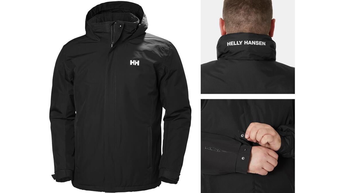 Abrigo impermeable de Helly Hansen.