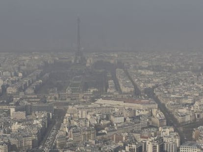 Poluição em Paris.