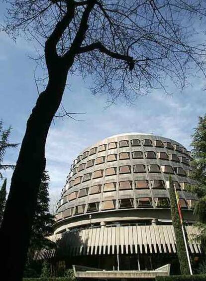La sede del Tribunal Constitucional en Madrid.