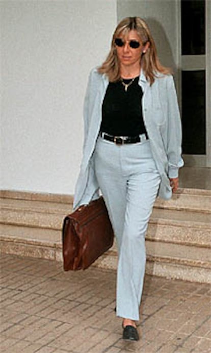 Fotografía de archivo tomada el 28 de junio de 1999 de la ex decana de los Juzgados de Marbella Pilar Ramírez.