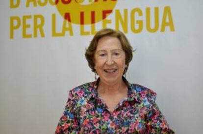 Carme Miquel. Imagen cedida por Escola Valenciana