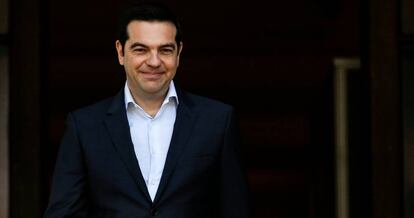 El primer ministro griego, Alexis Tsipras, el pasado d&iacute;a 22 en Atenas.