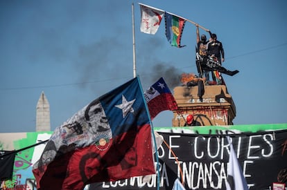 Las protestas por la justicia social sacudieron a Chile en octubre de 2019.