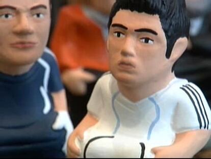 Ronaldo, uno de los nuevos caganers del portal de Belén