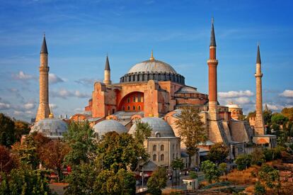 Iglesia de Santa Sofía en Estambul.