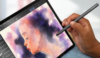 Uso de un S Pen con un tablet de Samsung