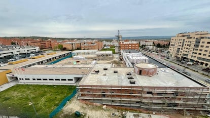 Estado del CEIP Hispanidad en obras
