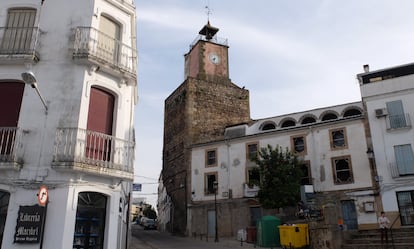 Una calle de Alburquerque, el pasado abril.