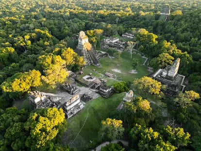 Tikal, ciudad maya.