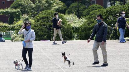 Yokohama, cerca de Tokyo, el pasado 29 de abril en pleno estado de emergencia en todo Japón. 