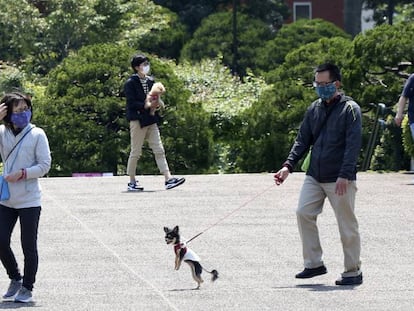 Yokohama, cerca de Tokyo, el pasado 29 de abril en pleno estado de emergencia en todo Japón. 