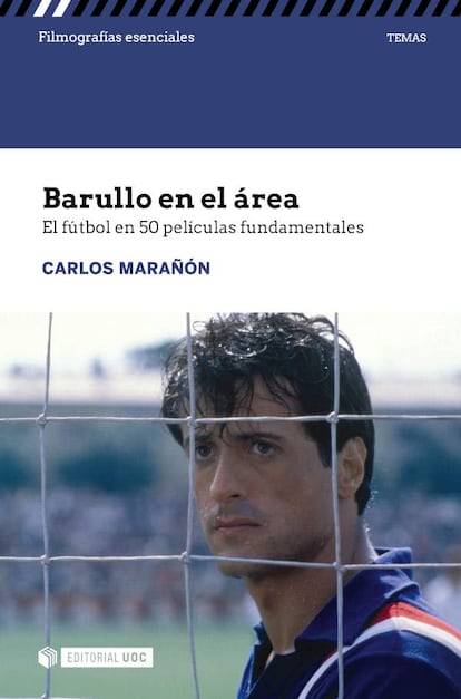 Portada del libro 'Barullo en el área', de Carlos Marañón