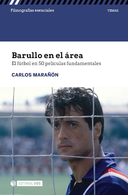 Portada del libro 'Barullo en el área', de  Carlos Marañón