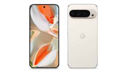 mejores moviles 2024 gama alta: Google Pixel 9 Pro XL con pantalla de 6,8 pulgadas y cámara triple trasera.