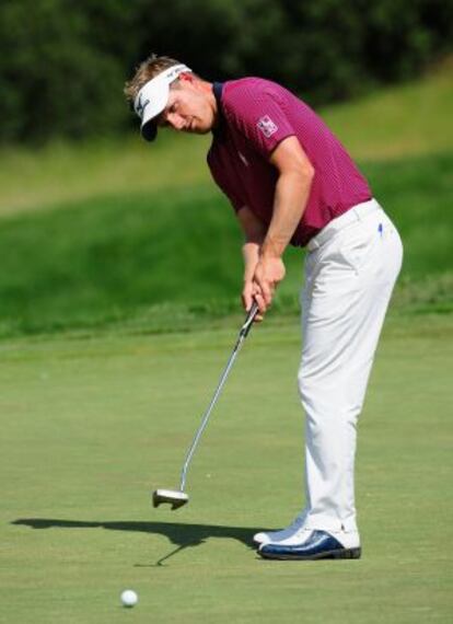 Luke Donald, en el Madrid Masters de 2010.