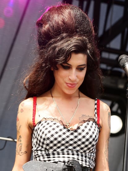 Amy Winehouse en el festival Lollapalooza en 2007 (Chicago, Illinois).