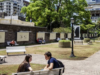Campus del la Biblioteca Nacional Mariano Moreno en Buenos Aires.