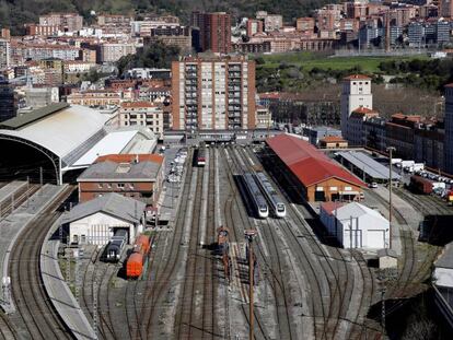 Imagen de la estaci&oacute;n de Abando en Bilbao (archivo). 