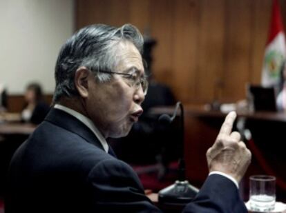 Imagen de archivo del expresidente peruano Alberto Fujimori.