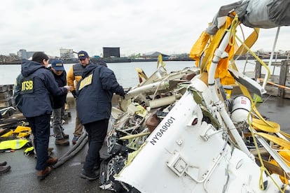 Accidente helicoptero Nueva York