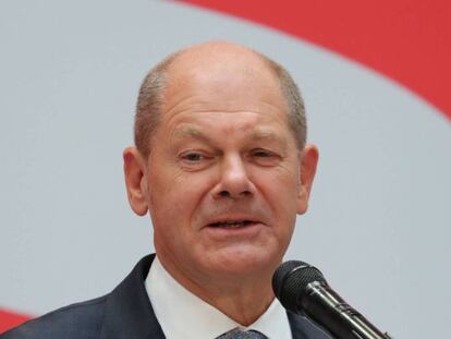 Olaf Scholz, canciller alemán.