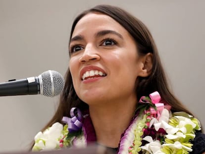 La candidata dem&oacute;crata al Congreso por Nueva York, Alexandria Ocasio-Cortez.