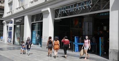 Tienda de Primark en Gran Vía, Madrid.