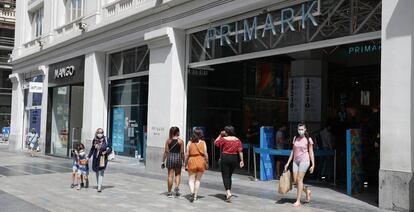 Tienda de Primark en Gran Vía, Madrid. 