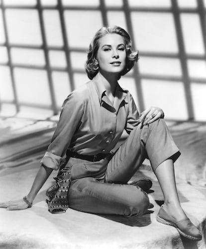 Grace Kelly, antes de retirarse de la interpretación en los años cincuenta para casarse con Rainiero de Mónaco y convertirse en princesa. 