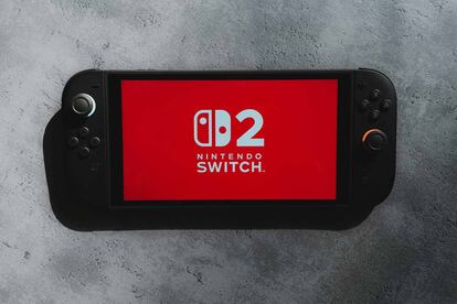Pantalla de una consola Nintendo Switch 2