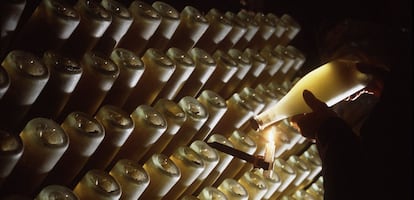 La producción de cava se ha estancado.