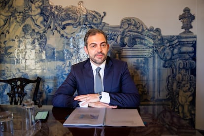 Duarte Cordeiro, ministro de Medio Ambiente y Acción Climática de Portugal, en Lisboa.