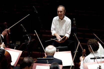 El director italiano Claudio Abbado en una imagen de 2011.