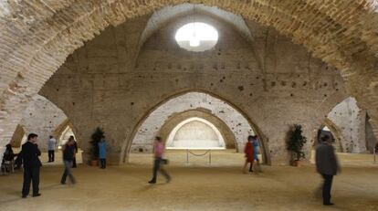 Interior de las Atarazanas de Sevilla.