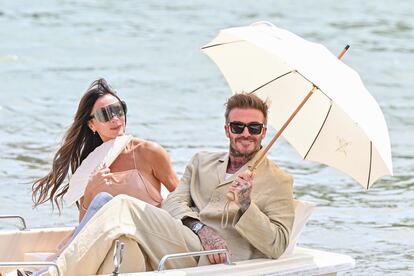 Victoria y David Beckham