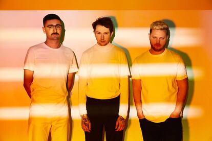 Alt-J en una fotografía promocional.