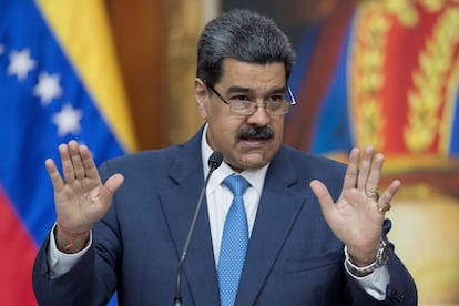 O presidente da Venezuela, Nicolás Maduro, pediu ajuda de países "amigos".