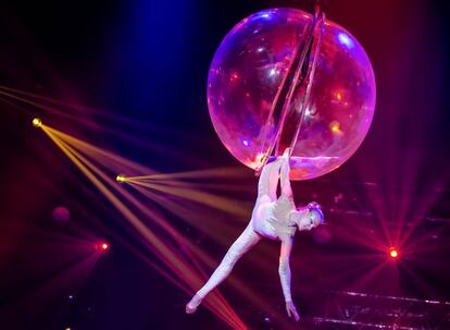 Uno de los números del espectáculo 'El circo de hielo'.