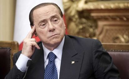 El ex primer ministro italiano Silvio Berlusconi.