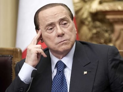 El ex primer ministro italiano Silvio Berlusconi.