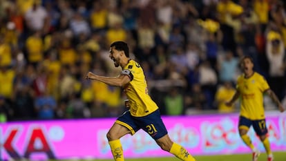 El equipo Águilas del América, en Ciudad de México, el 18 de mayo de 2025.