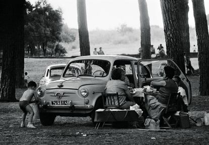 Vivir en Madrid. Casa de Campo, 1967.