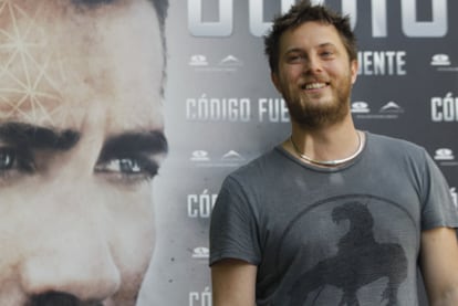 Duncan Jones, en la presentación en Madrid de <i>Código fuente.</i>