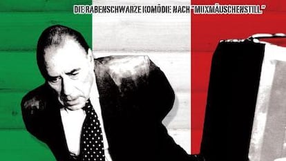 Cartel de Bye Bye Berlusconi!