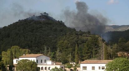 El incendio de Pont d'Armentera.